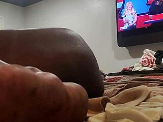 I jacking off to my own porn, feeling so horny and excited.