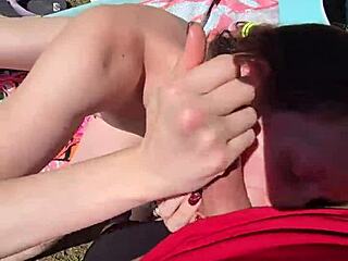 Wife Caught Masturbating Before Giving Blowjob.