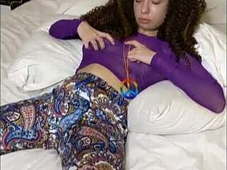 Teen 18+ gets her first black cock experience.