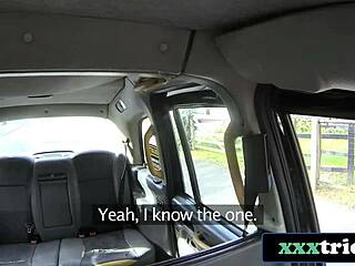 Does this hot British TV star Pippa Blonde fuck the cab driver in London?