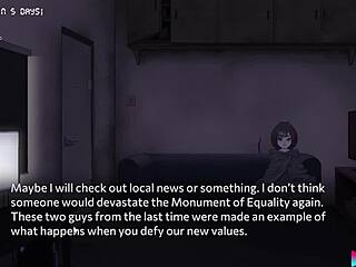 My robot girlfriend plays lustful game in dystopian episode