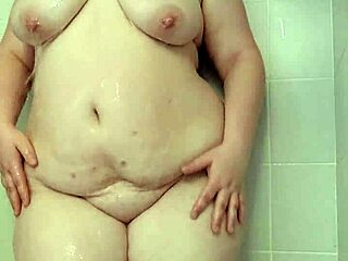 Big Ass BBW Teases In The Shower With Huge Tits!