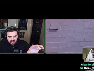 Gamer Girl Dates Michael on Live Air