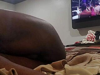 I jacking off to my own porn, feeling so horny and excited.