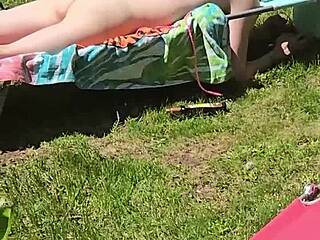 Wife Caught Masturbating Before Giving Blowjob.