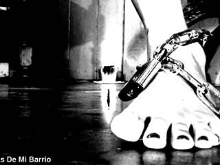 First Time Punished Susy Blue Amateur Bdsm Initiation In Garage