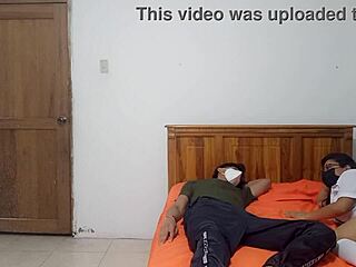 Student welcomes stepbrother for intense fantasy with dildo and riding in uniform