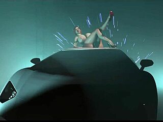 Vam Carol Booty Twerk with Big Ass in 3D Porn Scene.