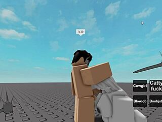 ฉากเซ็กส์ Roblox กับตัวละคร Erans และ Brozxc