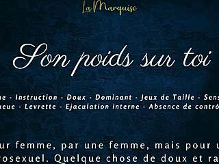 French Audio Story: His Weight on You