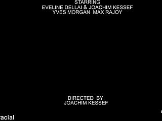 La Diversión de Eveline Dellai Se Convierte en Deepthroat y Corrida.