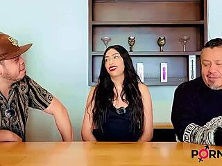 Brunette Latina Cirse Flores Exposes Raw Sex Truths in Casting Blowjob