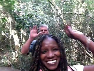 We fuck in garden of eden nearly caught 😱