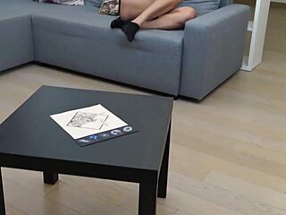 Watch this super horny milf get her mouth fucked hard in pov