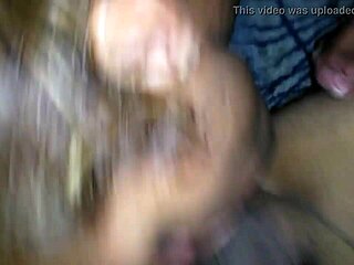 watch this bitch sucking my cock hard