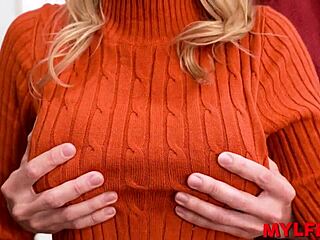 Close family celebrates with dinner