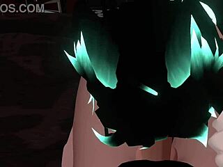 I love sucking this big cock in vrchat erp