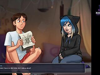 在Summertime Saga见过娇小18+少女这样按摩和抚摸吗？