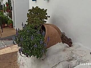 homemade couple explores submission in silky settings.