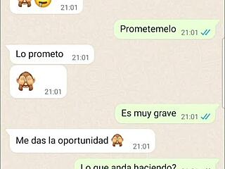 Latina Lady on Phone Begs for More Action in Secret Web Chat Part 2