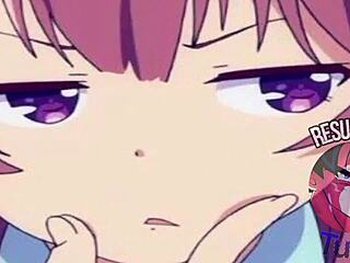 Family With Peculiar Costumes And Big Asses