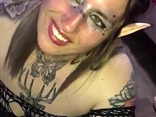 dulce gives a hot titjob with her big natural boobs.