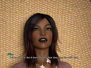 brunette takes a leap of faith with big ass