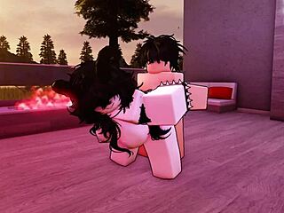 อ๊ะ สลัดตัวเล็กนี่อ้อนวอนให้ฉันเย็ดแรงบนโรบล็อกซ์!