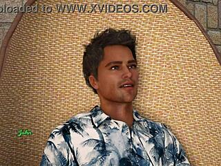 brunette takes a leap of faith with big ass