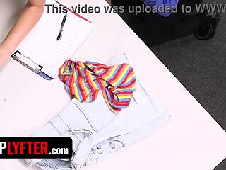 Man, her body saved her by sucking security guard's dick