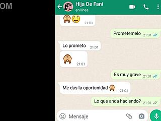 Latina Lady on Phone Begs for More Action in Secret Web Chat Part 2