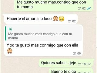 Latina Lady on Phone Begs for More Action in Secret Web Chat Part 2