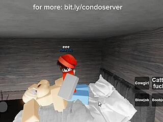 Roblox Sex Condo Creampie in Doggystyle Bent Over Action