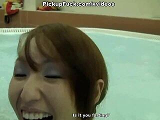 Watch Hot Blonde And Asian Get Picked Up For Public Fucking Scene 2!