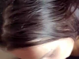 yo kandy kane, watch this sri lankan housewife get down with deepthroat action! 😜