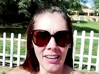 i got wild with a hot married lady, starting with a blowjob right there