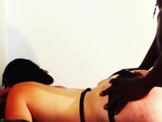 All Natural Mystic Bends Over For Big Black Cock Domination. She Takes A Cum Covered Load On Her Back.