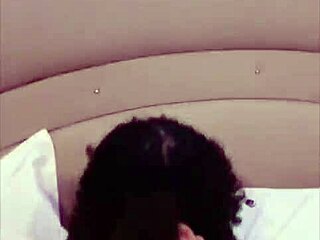 Enjoying a stay with a young lady in the motel