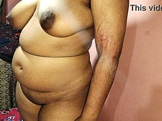 Desi indisk kone og mand dykker ned i hård anal creampie action