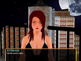 My new family episode with redhead cowgirl riding