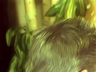 retro couple enjoys rough bedroom fun, licking big clit and deepthroat blowjob before facial cumshot