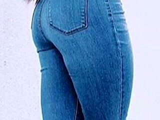 Anna Kasper's Hidden Candid Ass Teases Viewers