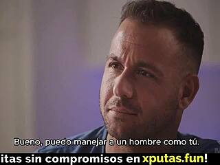 suggestive cute busty girl with glasses gets naughty