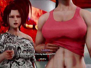 the inn 82 game unfolds with intense action