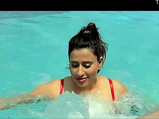 Old woman with big boobs tempts with raw desire