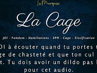 La Cage, umm, caged anal joi... so wild!