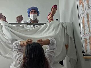 Cuckold Groom Takes Wife To Gynecologist For Humiliation