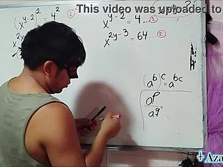 Feeling wild with my Asian nerd in bedroom