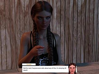 Midnats tur med lesbiske på vild fest slutning