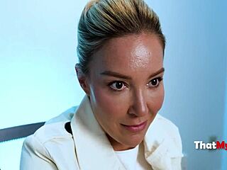 Sexy MILF Gets Wet During Interrogation Parody